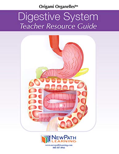 NewPath Learning Digestive System 3-D Paper Model Making Kit, Set/5 Full-Color, Paper Model Templates & Teacher Guide (24-7771)