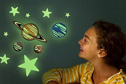 4M Glow Planets & Nova Stars - Astronomy Space Stem Toys Gift Room Décor, For Boys & Girls Ages 3+