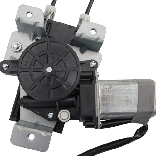 TRQ Rear Right Power Window Regulator & Motor Assembly Passenger Side - style: WRA51249