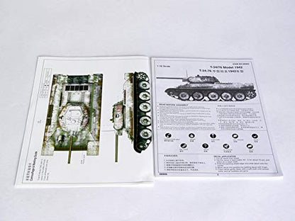 Trumpeter 1/16 Russian T34/76 Mod 1942 Tank