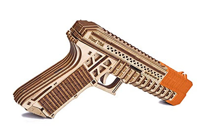 Wood Trick Defenders Gun 3D Wooden Puzzles for Adults to Build