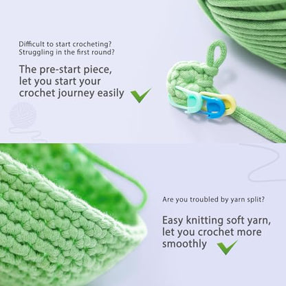 Complete Beginners Crochet Kit - Owl Crochet Kit, All You Need for Crocheting, Step-by-Step Video Tutorials, Instruction, Tools, Holiday Birthday Gift for Adults, Teens - color: Owl