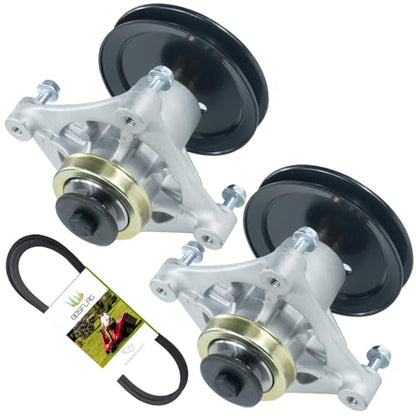 2PK 604214 Spindle Assembly with 603987 Spindle Pulley 607059 Belt - size: 2x604214C