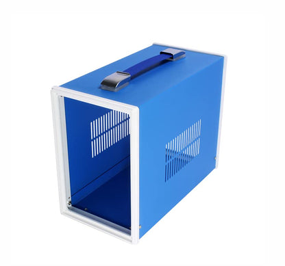 Electronic Junction Box Metal Enclosure Project Box DIY Electric Box Case - size: 10.63" x 8.28" x 5.51"
