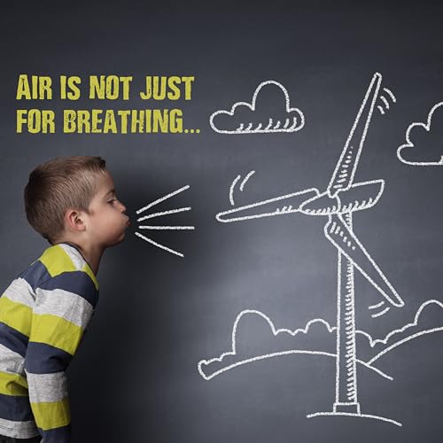Einstein’s Air Science Kit for Kids. STEM for Boys & Girls Aged 8 and Above. 15 Exciting Experiments Inside. Detailed Picture Guide Included. - color: Azul and Orange