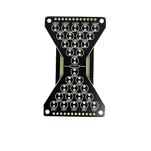 Treedix Advanced Soldering Project Electronic Hourglass Led PCB Board Blue Ray Assemble for Adult Electronics Hobby Kit