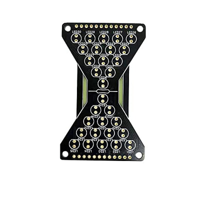 Treedix Advanced Soldering Project Electronic Hourglass Led PCB Board Blue Ray Assemble for Adult Electronics Hobby Kit