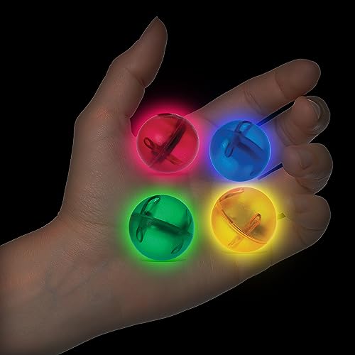 PicassoTiles Motion Activated Marbles 8pc LED Light-Up Glow in The Dark Translucent Balls for Marble Run Race Racetrack Maze Magnetic Construction Magnet Tiles Building Block STEM Education Kids Toys - color: 8pc Led Balls for Marble Run