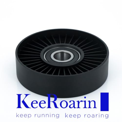 Belt Idler Pulley, 419609 Belt Tensioner Pulley for Select Kia, Hyundai Models as K3, Soul, Forte, Accent, etc. 252862B000 Automotive Replacement Idler Pulley Kit by KeeRoarin - size: 252862B000 - Hyundai