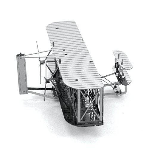 Metal Earth Wright Brothers Airplane 3D Metal Model Kit Fascinations