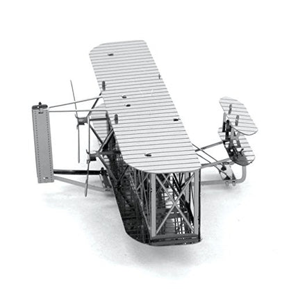 Metal Earth Wright Brothers Airplane 3D Metal Model Kit Fascinations