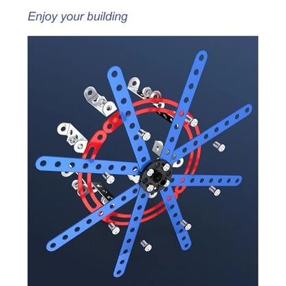 Building Sets STEM Assembly Metal Toys Ferris Wheel Model Kit Engineering Building kit for Adults and Teens Parent-Child Interaction Construction Sets Gifts for Kids 8-16