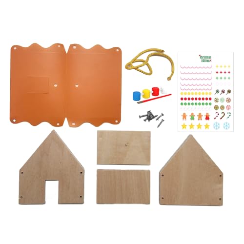 Red Toolbox Stanley Jr. Easy Build Gingerbread House