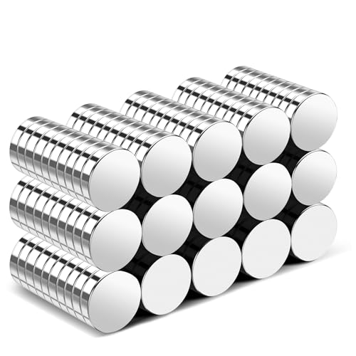 TRYMAG Small Strong Magnets, 12x2mm Rare Earth Magnet, 150Pcs - color: Silver, size: 12x2mm-150Pcs