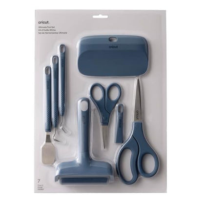 Cricut Ultimate Toolset, Blue - 7 Precision Craft Tools - color: Blue