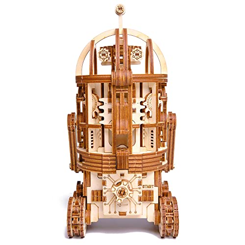 Wood Trick Space Junk Robot 3D Wooden Puzzles for Adults to Build