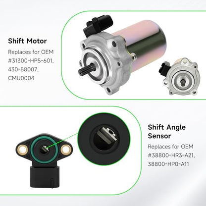 Electric Shift Motor & Angle Sensor for Rancher 420 Pioneer 500 ATV