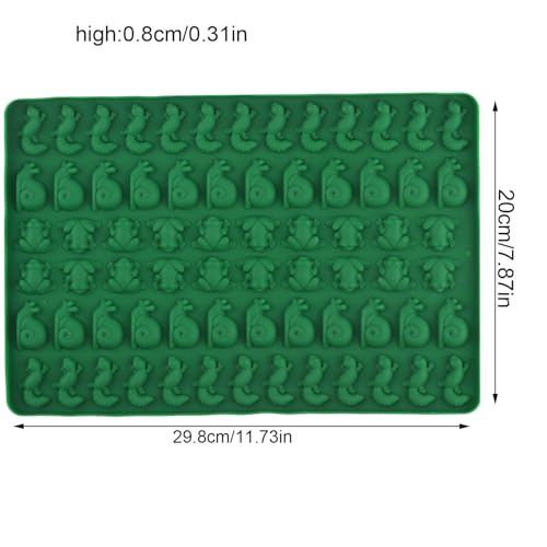 78 Cavity Mini Animal Silicone Candy Molds