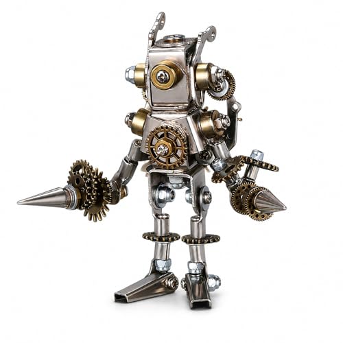 3D Metal Puzzles for Adults，3D Puzzle Metal Model Kit，3D Mechanical Model，Brain Teaser Puzzles DIY Assembling for Stress Relief for Teenagers and Adults - color: Be-il-er