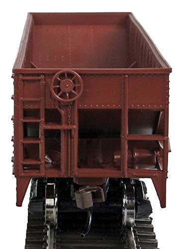 Walthers Trainline Offset Hopper - Ready to Run -- Canadian National (brown, white; Large Logo) HO Scale - style: Canadian National (brown, white; Large Logo)