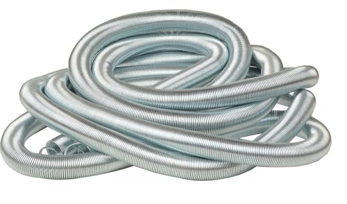 Eisco - Wave Form Helix Spring, 3m Steel Coil for Wave Motion Demonstration - 20mm Diameter, Expands to 9m - Visualize Longitudinal Transverse Seismic Standing Waves - Includes Experiment Guide