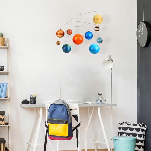 Hollowfly 3D Solar System Mobile Kit Vbs Hanging Planets Outer Space Decor