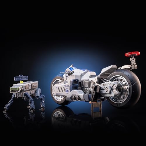 Pipigirl Moshow Assembly Free Mech Action Figure, Chang'an Guard Motorcycles Robot Dogs, 10.2 inch Length Collectible Mecha Kits - color: Jimo1