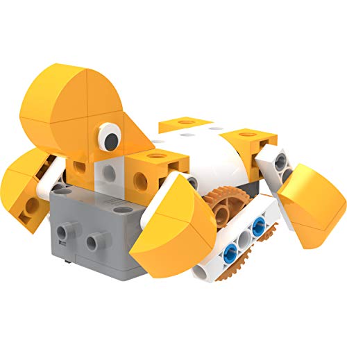 Thames & Kosmos Kids First Robot Pet Shop: Owls, French Bulldogs, Sloths & More! STEM Experiment Kit for Young Engineers | Build 8 Motorized Robots of Cute Animals | Play & Learn with Storybook Manual - style: Robot Pet Shop