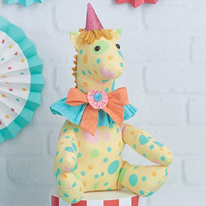 Simplicity S9498 Easy Plush Stuffed Animal Sewing Pattern, One Size