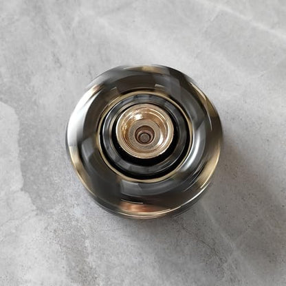 T-Conceal EDC Fidget Slider Spinning Stress Relief Adults Magnet Metal Toys - color: Gray Gold