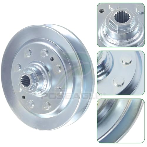 AM124055 Sheave Pulley for John Deere GT235, GT225 Lawn Tractors - size: 1xAM124055