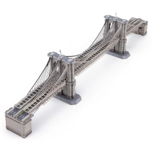 Metal Earth Premium Series Brooklyn Bridge 3D Metal Model Kit Fascinations