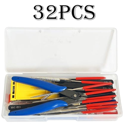 32 Pcs Professional Model DIY Tool Kit, Modeler Basic Craft Tools Set