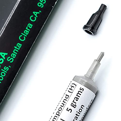 TechDiamondTools Diamond Polishing Compound Polishing Paste USA Made 200,000 Grit 0-0.1 Microns for Marble Glass Metal Rock Jewelry Resin Silver Chrome Gemstone with High Concentration Diamond Powder - size: 200,000 grit / 0 - 0.1 microns