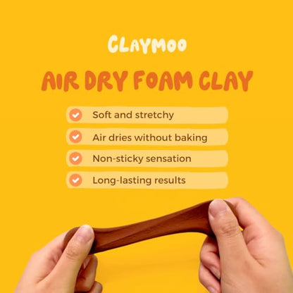 Sushi Clay Kit – Air Dry Foam Clay Craft for Adults & Teens