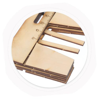 Model Ship Rigging Tools Wooden Mooring Tools for Sailing Model Fixed Mini Size