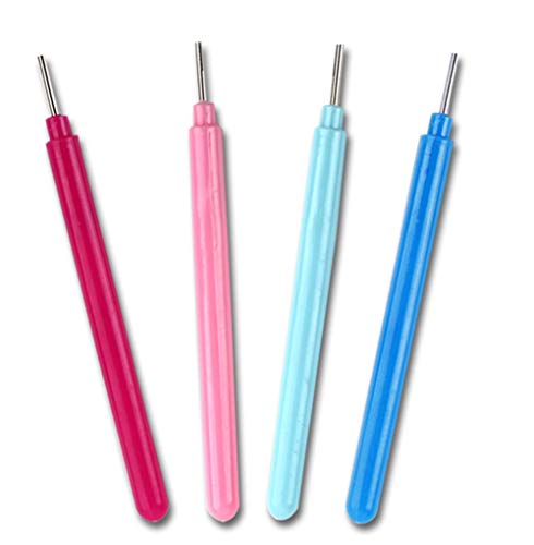 4 Pcs Paper Quilling Tools Slotted Kit Rolling Curling Stainless Steel
