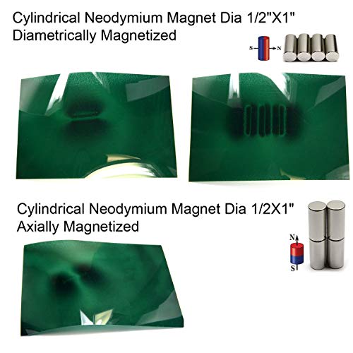 Green Magnetic Viewing Film 4x6 | Cool Magnets Science Kit | Magnetic Field Detector & Visual Aid for Physics Education | Ideal for Research & Magnetism Demonstrations - size: 4 x 6", style: Green Film
