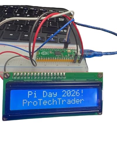 Raspberry Pi Pico Starter Electronics Kit with LCD and Breadboard