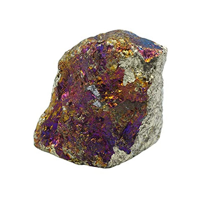 EISCO 6PK Raw Chalcopyrite, Mineral Specimens - Approx. 1" Geologist Selected & Hand Processed Great for Science Classrooms Class Pack- Eisco Labs