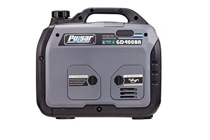 Pulsar Products GD400BN, 4000W Portable super-quiet Dual Fuel & Parallel Capability, RV-Ready, CARB Compliant - style: 4000 Watts + Dual Fuel + Lightweight + RV Ready