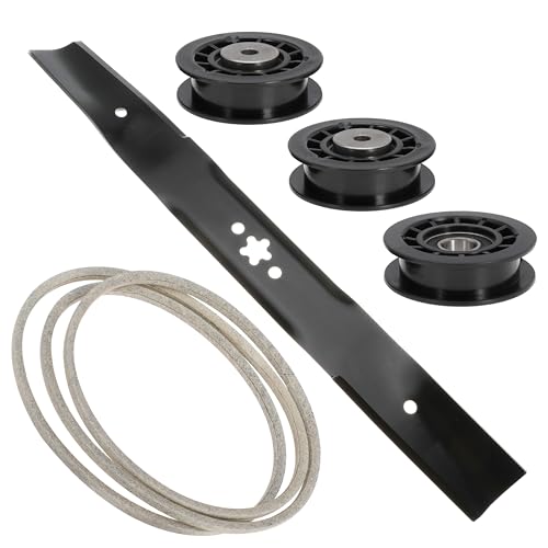 LC221A LC221AH Pulley Belt Rebuild kit Replace 587973001 580364609 587969201 with 586859604 Blade for Husqvarna 22" AWD Lawn Mowers