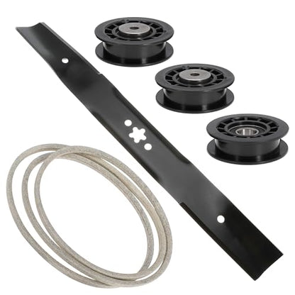 LC221A LC221AH Pulley Belt Rebuild kit Replace 587973001 580364609 587969201 with 586859604 Blade for Husqvarna 22" AWD Lawn Mowers