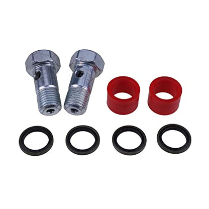 IEQFUE 2PCS Pump Overflow Valve 1417413047 1467445003 3941156 P7100 Compatible with Dodge Cummins 5.9L 1998-2002 As Pictures Show