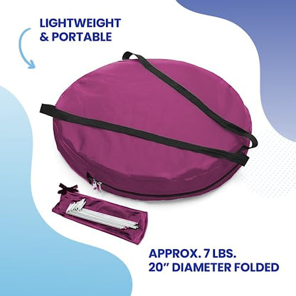 WeatherPod® MyPod™ 1-Person Tinted Window Pop-Up Sports Shelter - style: Pink