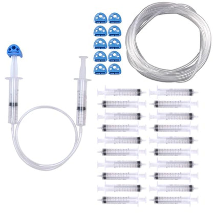 Hydraulic and Pneumatic STEM Kit for Kids, 10 Sets - Syringes, Tubes - size: 10 Pack