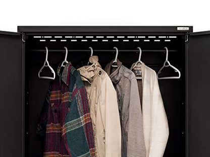 NewAge Products Black Bold Series 14PC Garage Cabinetry Set · 24-Gauge Steel · Fully Welded · 216" W x 18" D x 76.75" H, 63265
