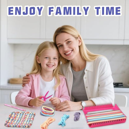 FEBSNOW Weaving Loom Refill Loops 180 Pcs Rainbow Potholder Bands - color: Rainbow