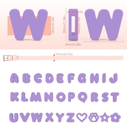 Wisedog Dog Charms for Collar, Lilac, 19MM - color: Lilac, size: 19mm