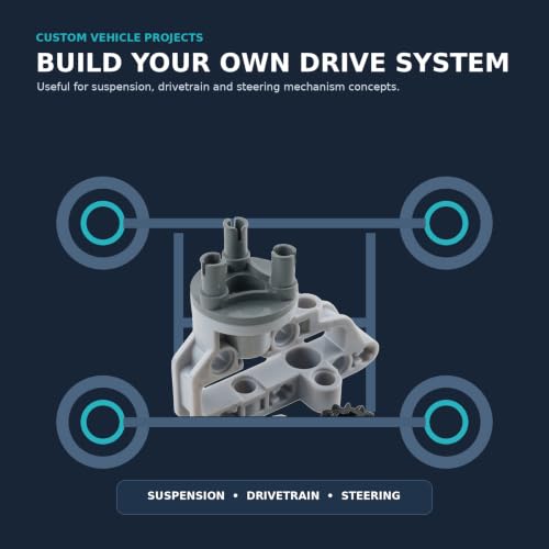 4-Pack MOC Suspension Drive Kit 12:20 Ratio with Axles and U-Joints